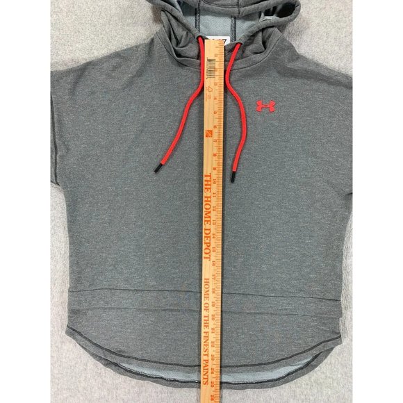 Under Armour‎ Lightweight Athletic Hoodie Sweatshirt (Women's Medium) Gray - Picture 6 of 10